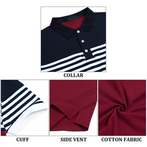 Polos à séchage rapide personnalisés Logo personnalisé vierge Fabricant Polos à manches courtes 100% coton de haute qualité pour hommes - Product Image 6