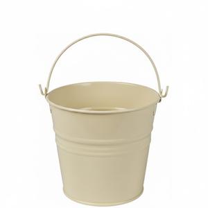 Seau en métal de couleur bronze de haute qualité avec poignée, seau en étain décoratif pour les faveurs de fête, la décoration d'événements, l'artisanat en gros - Product Image 6