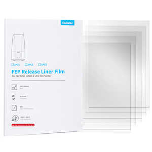 Pack d'accessoires pour imprimante 3D ELEGOO Mars 4/5/5 Ultra FEP Film (5 pièces) - Product Image 1
