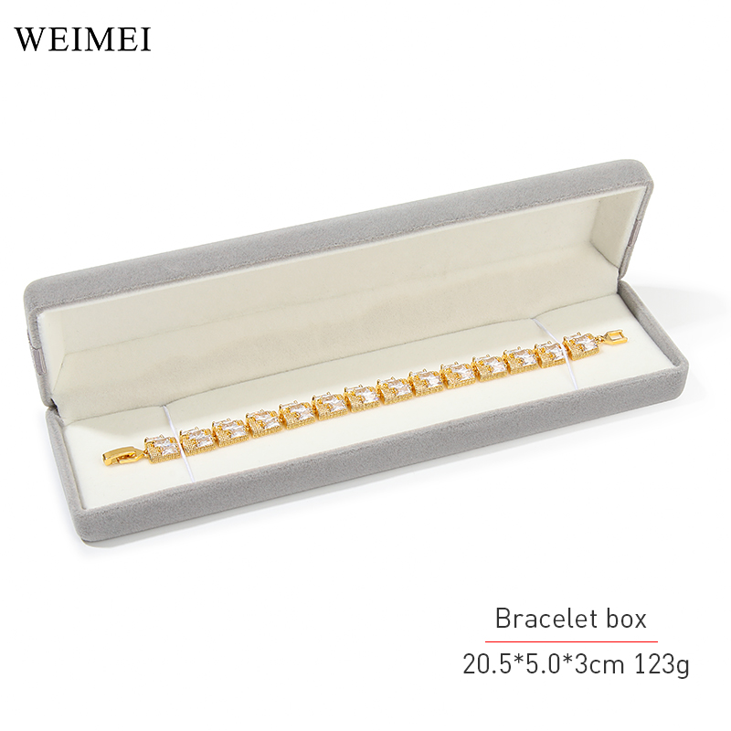 Caja pulsera larga