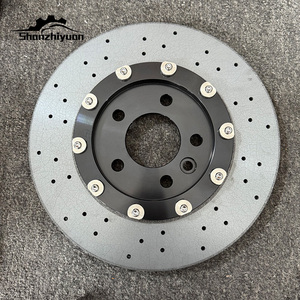 Dischi Freno in Ceramica al Carbonio su Misura per Sostituire i Dischi Originali in Acciaio per Mercedes-Benz AMG S63 GT GLS Classe <span class=keywords><strong>G</strong></span> W221 W222 W223 - Product Image 3