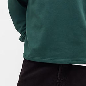 Sudadera de Hombre de Primera Calidad con Costuras de Alta Calidad para Pedidos al por Mayor, con Cuello Alto con Cremallera, Diseño de Mangas Completas y Logotipo Personalizable - Product Image 3