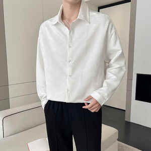 Chemises pour hommes teintes en fil Chemises Slim Fit élégantes Vêtements de bureau décontractés OEM ODM Vente en gros directe en usine Confortable avec logo personnalisé - Product Image 6