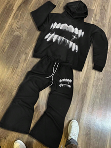 Couple Wear Unisex Custom Propre logo Plusieurs couleurs au choix Garder au chaud Tissu polaire 320gsm Séchage rapide Jogging Wear Ensemble pour hommes - Product Image 3