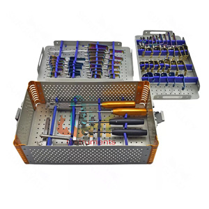 Retractor Cervical Manual de Titanio Negro de Alta Calidad, Sistema de Cirugía de Columna Vertebral de Acero Inoxidable, Aprobado por CE e ISO | - Product Image 1