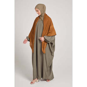 High Quality Bronze Keffiyeh <b>Scarf</b> Collection Ethnically Inspired Shawl in <b>Silk</b> Wool Cotton Polyester Chiffon Durable Stylish - Product Image 2