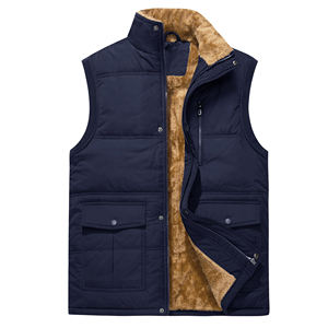 Gilet coupe-vent léger pour hommes de luxe fabriqué en usine chauffe-corps chaud sans manches avec gilet et gilet caractéristiques - Product Image 1