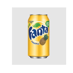 Refresco Tropical Fanta Piña, Paquete de 12 Latas de 355ml, Bebida Refrescante, Pedido al por Mayor - Product Image 1