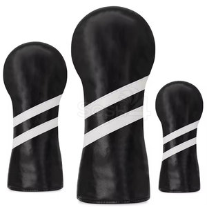 2026 New Design Professional Custom Made Waterproof PU Leather <b>Golf</b> Head Cover Lightweight Breathable Comfortable - Product Image 6