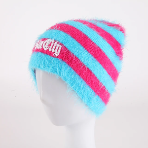 Gorro Acrílico Reversible Unisex con Logotipo Personalizado y Estampado Fotográfico Tejido Jacquard, Ropa de Calle, Gorro de Calavera sin Puños para Viajes - Product Image 6