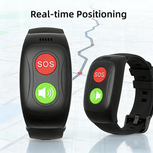 Pulsera Inteligente sin Pantalla con Alarma de Geolocalización, Monitoreo de Actividad, Dispositivos Vestibles, Botón de Emergencia Física, Reloj Inteligente - Product Image 2