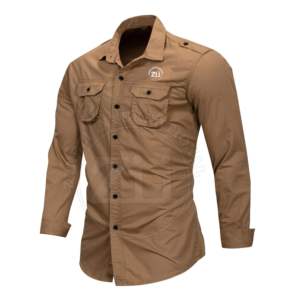 100% coton à manches longues coupe ajustée grande taille nouveau Design personnalisé logo brodé Hip Hop Style à la mode respirant coupe-vent - Product Image 1