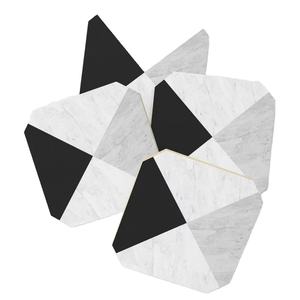 Luxury Tea Coaster Set Holder Custom Size <b>Square</b> Bone Mother Pearl Inlay High Quality Sublimation Star Crafts India Kitchen Use - Product Image 1