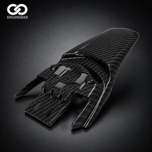Garde-boue arrière en plastique PP aspect fibre de carbone SD pour <span class=keywords><strong>moto</strong></span> électrique Sur Ron Light Bee X tout-terrain - Product Image 5