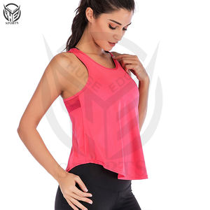 Vente en gros de vêtements de sport en coton sans manches pour femmes débardeur de corps - Product Image 5