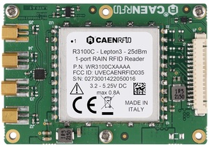 Lepton3x4 R3104 25dBm ฝนโมดูล RFID ISO 18000-6C 4 MMCX เสาอากาศพอร์ต ultra Compact impinj E310เครื่องอ่านการ์ดควบคุม - Product Image 2