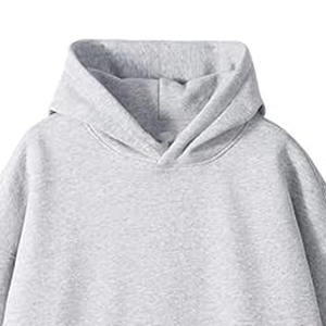 เสื้อฮู้ดแขนยาวแบบสวมหัวสำหรับผู้ชายเสื้อมีฮู้ดสีทึบระบายอากาศได้ดีโลโก้แบบกำหนดเอง - Product Image 2