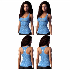 Camiseta Deportiva Transpirable para Mujer, Ropa de Gimnasio, Camiseta Elegante para Mujer Hecha de Algodón y Poliéster - Product Image 6