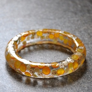 ELEVATE Jewelry, pulsera de acrílico de resina, brazalete exagerado, deslumbrante, Multicolor, ancho, Irregular, cuadrado, pulseras acrílicas para mujer - Product Image 3