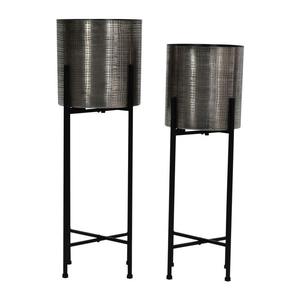 Jardinière élégante en fer avec support pour le jardinage d'intérieur et les amateurs de design minimaliste - Product Image 3