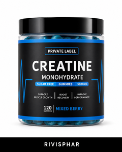 Caramelle Gommose Pre-Allenamento con Creatina per Adulti, Integratore per Crescita Muscolare ed Energia, 120 Pezzi, 1-2 al <span class=keywords><strong>Giorno</strong></span> - Product Image 1