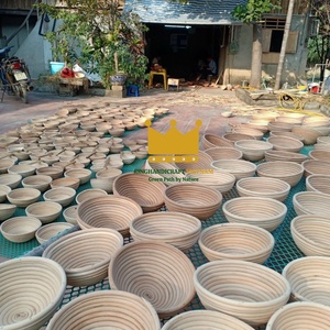 ตะกร้าหวายทรงบานองท์ ขนาดสั่งทำ สำหรับอุปกรณ์เบเกอรี่ - Product Image 2
