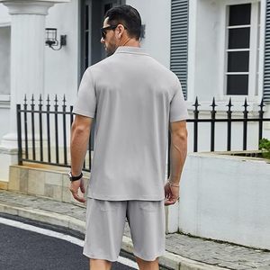 Servicio OEM, Chándal de Algodón y Poliéster, Traje de Verano, Venta al por Mayor, Color Personalizado, Ropa Deportiva, Ropa de Gimnasio, Chándal de Manga Larga - Product Image 3