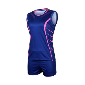 Latest Best Selling Professional Design Custom Volleyball Uniform Wholesale High Quality 100% Polyester Professional Sublimation - Product Image 2
