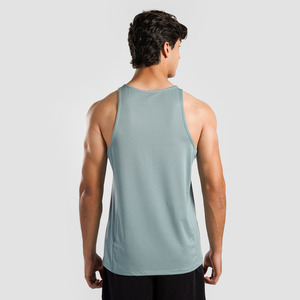 Camisetas de Tirantes para Hombre, Estilo Deportivo, con Rayas, para Gimnasio, Verano 2025, Personalizadas, 100% Algodón, con Logotipo Impreso, Tejido de Punto, Fabricante - Product Image 6