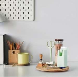 Bandeja de servicio de madera decorativa navideña de alta calidad para cocina y restaurantes utilizados en estilo americano - Product Image 5