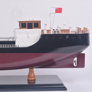 En bois 60cm Waterdale H Modèle Bateau Style Nautique Artisanat Peint Personnalisé Décor À La Maison Plateau Arts Artisanat Fournitures Cadeau Article - Product Image 5