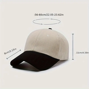 Adjustable Cotton Baseball Cap for <b>Men</b> Casual Outdoor <b>Sun</b> <b>Protection</b> <b>Hat</b> Fashionable Cycling & Mountaineering Cap Accessory - Product Image 2