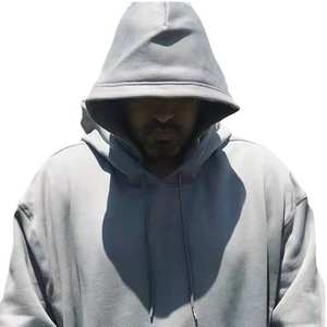 Nuevo diseño exclusivo de alta calidad Precio barato Venta al por mayor High Street Double Hood Hoodie Moda Trendy Street Style Sudadera - Product Image 5