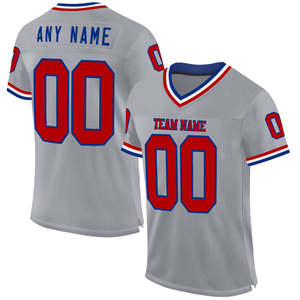 Maillot de football américain en maille de haute qualité authentique personnalisé uniforme respirant pour les compétitions athlétiques universitaires d'entraînement professionnel - Product Image 5
