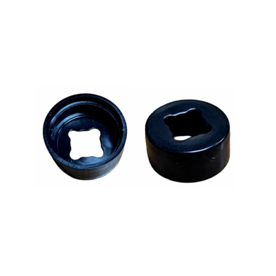 Plastic Bamboo Style Cap Natural Look Decorative Secure Closure Design
