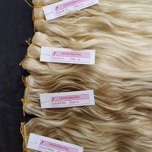 วิกต่อผมมนุษย์ผม613สีบลอนด์ผมคนอินเดียแบบ100% ผมคนอินเดียแบบไม่ผ่านกระบวนการผมชาวอินเดีย100% ไม่ได้ใช้สารเคมีผมคนหนึ่งบริจาค - Product Image 1