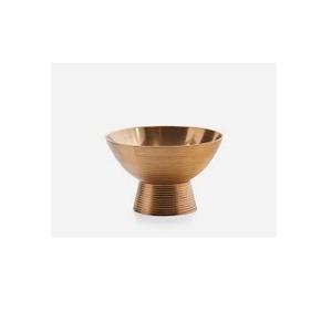 Multi Purpose Deep Aluminum Gold Polished Serving <b>Bowl</b> For All Cuisines Suitable For Soups <b>Curries</b> And Salads - Product Image 6