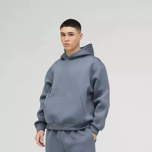 New Arrival Custom Men's Oversized Hoodie Wholesale Manufacturer Breathable Cotton Blended Oversized Hoodie For Men - Product Image 1
