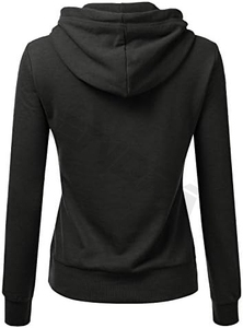 Nouveau sweat à capuche pour femme avec imprimé sur le col, sweat-shirt avec logo 3D personnalisé en relief, conçu pour un confort quotidien, style streetwear - Product Image 3