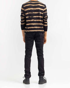 <b>Crewneck</b> Pullover <b>Sweater</b> Letter Pattern 100% Cotton Autumn OEM Custom Men Fashionable Long Sleeve Breathable <b>Sweater</b> - Product Image 4