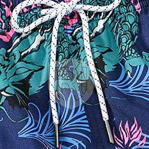 Nouveauté Short de bain pour homme de style High Street de haute qualité avec matériau durable et motif solide de type taille moyenne - Product Image 2