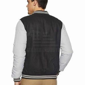 Chaqueta con letras de estilo único Chaqueta con letras personalizada Precio bajo Chaqueta con letras de la mejor calidad - Product Image 4