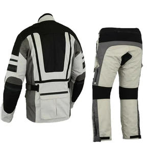 Mens and Womens Motorcycle Suit All-Season <b>Waterproof</b> Biker Outfit with Reinforced Safety <b>Pads</b> Breathable Mesh and Comfort Fit - Product Image 4