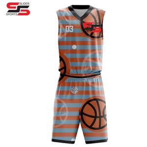 Uniformes de basket-ball en jersey 100% polyester de sublimation de mode personnalisée en gros de haute qualité - Product Image 4
