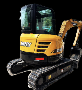 Excavatrices sur chenilles SANY d'occasion certifiées CE avec godet, mini-excavatrices SY35 de 3,5 tonnes à vendre - Product Image 2