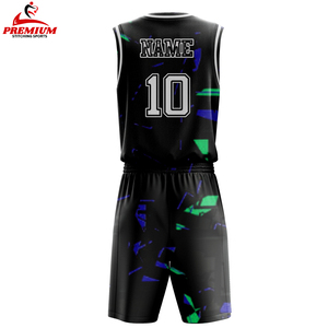 เครื่องแบบบาสเก็ตบอลชุดบาสเก็ตบอลเครื่องแบบเด็กดีไซน์ตามสั่ง - Product Image 2