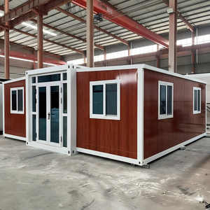<span class=keywords><strong>Casa</strong></span> Container Prefabbricata Espandibile Economica per Hotel e Uffici, 2 Camere <span class=keywords><strong>da</strong></span> Letto, Modulare, Fornitura Diretta dalla Fabbrica - Product Image 1