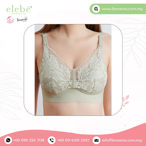 Haute qualité soutien-gorge d'allaitement tenue quotidienne respirant pure soie doublure cousu tasses dentelle avant fermeture sans couture maternité soins infirmiers - Product Image 6
