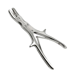 Rongeur Óseo de Acción Compuesta Luer Stille, Curvo, Mordida de 10 mm, 220 mm de Largo, Manual, Quirúrgico, Acero Inoxidable, Certificado CE, Reutilizable - Product Image 1