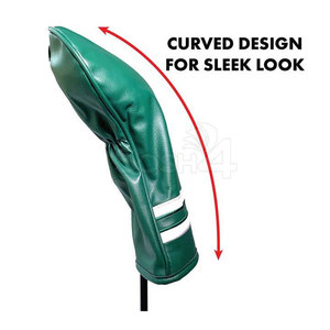 Pakistan Made Waterproof PU Leather <b>Golf</b> Head Cover with Custom Logo High Quality Wholesale & Online Sale - Product Image 3